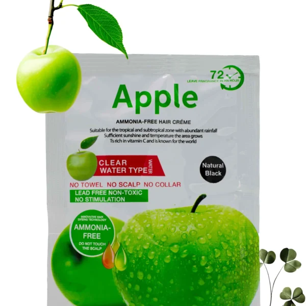 APPLE COLOR SHAMPOO BLACK HAIR 30ML