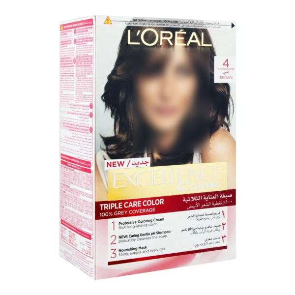 LOREAL EXCELLENCE CREME COLOUR 4 NUMBER