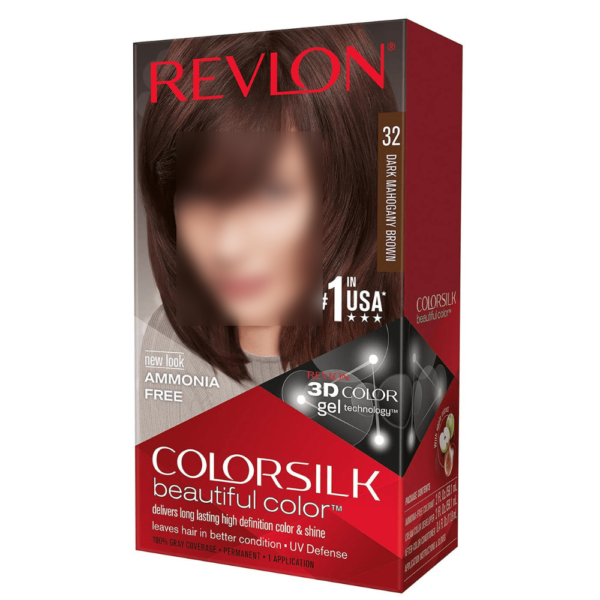 REVLON COLOR SILK DARK MOGHANY BROWN (NO.32)