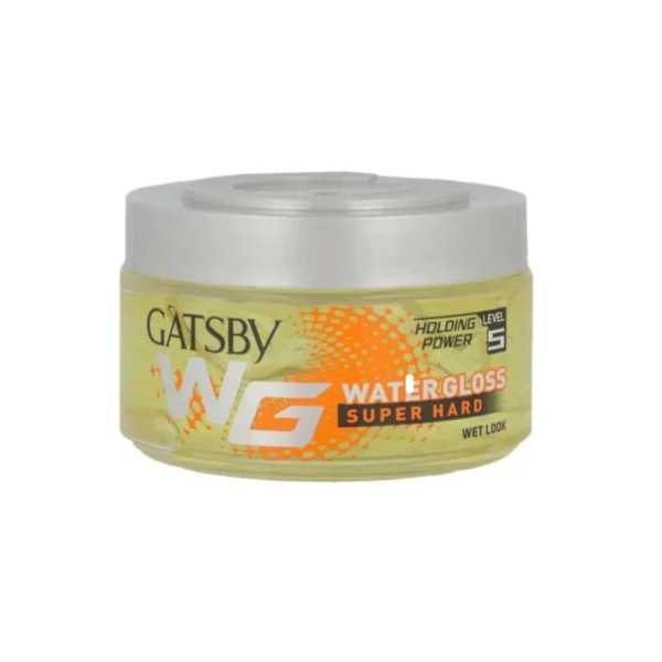 GATSBY SUPER HARD HAIR GEL JAR 75G