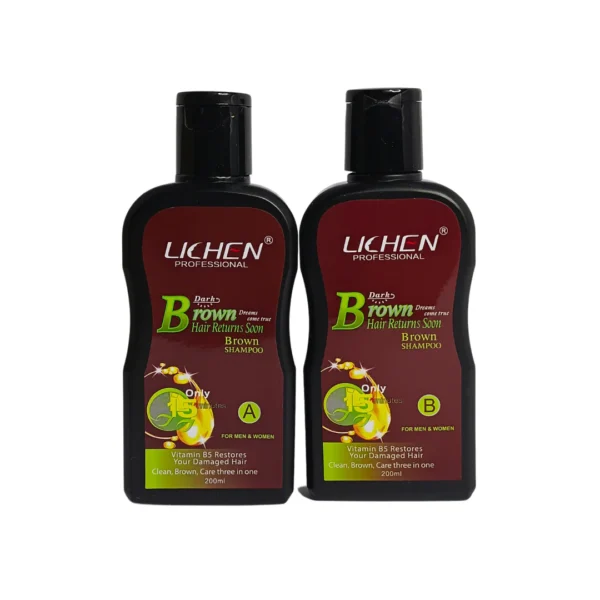 LICHEN DARK BROWN SHAMPOO PUMP