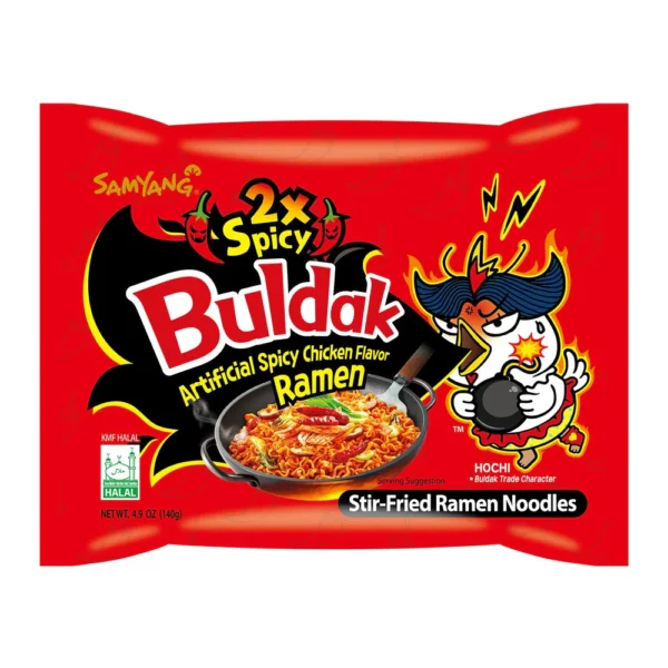 2X SPICY HOT CHICKEN NOODLE 140G