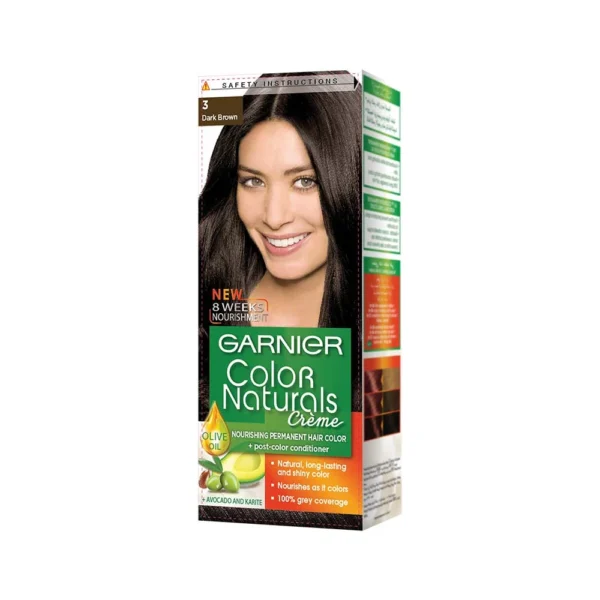 GARNIER COLOR NATURALS DARK BROWN (NO.3)