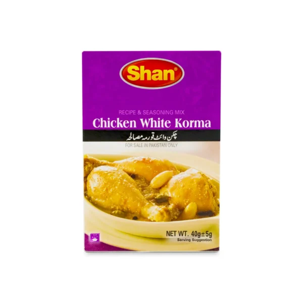 SHAN CHICKEN WHITE KORMA MASALA 40G